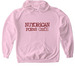 Mikey Hoodie, a Light Pink Gildan Softstyle Pullover Hoodie