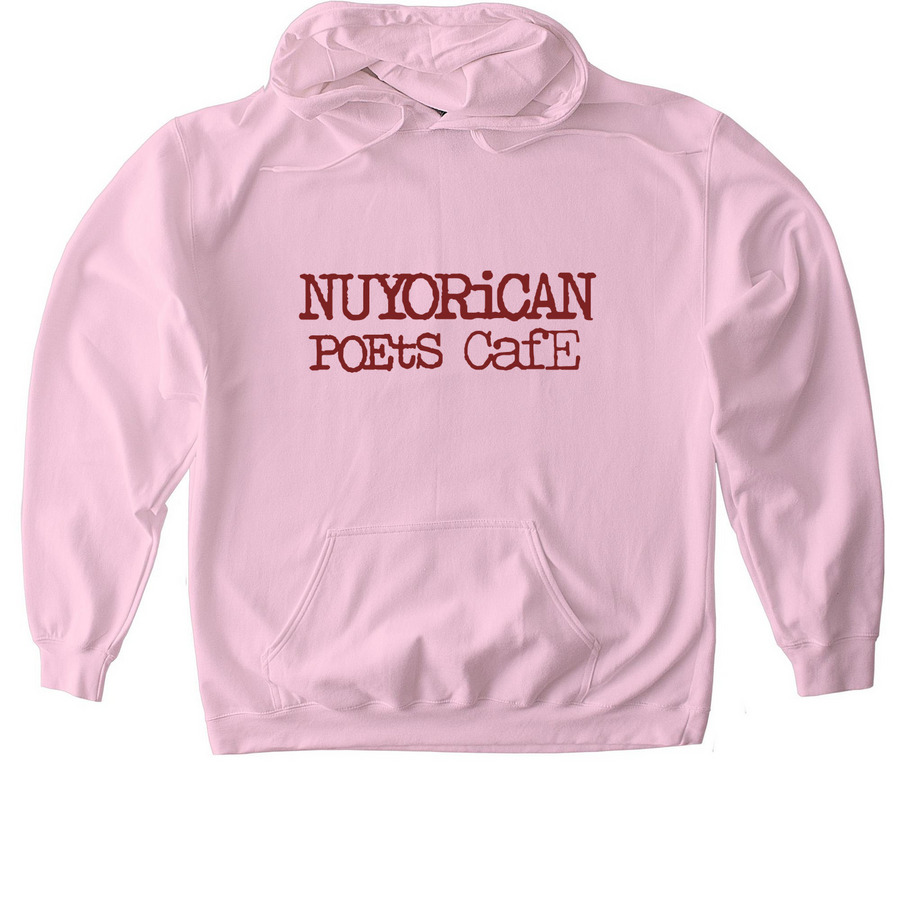 Mikey Hoodie, a Light Pink Gildan Softstyle Pullover Hoodie