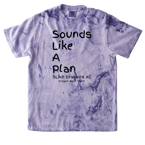 SLAP (Sounds Like A Plan), a Amethyst Comfort Colors Colorblast Tee