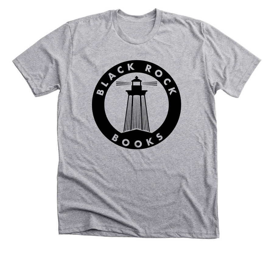 Black Rock Books, a Athletic Heather Premium Unisex Tee