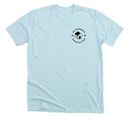Come And Quarter It, a Heather Ice Blue Premium Unisex Tee