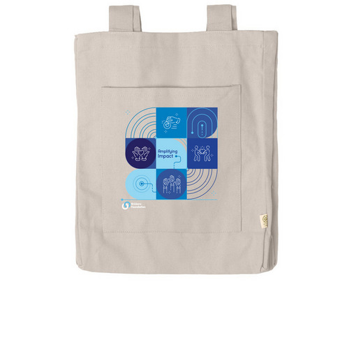 Foundation Tote Bag, a Pumice Reclaimist Everywhere Tote Bag
