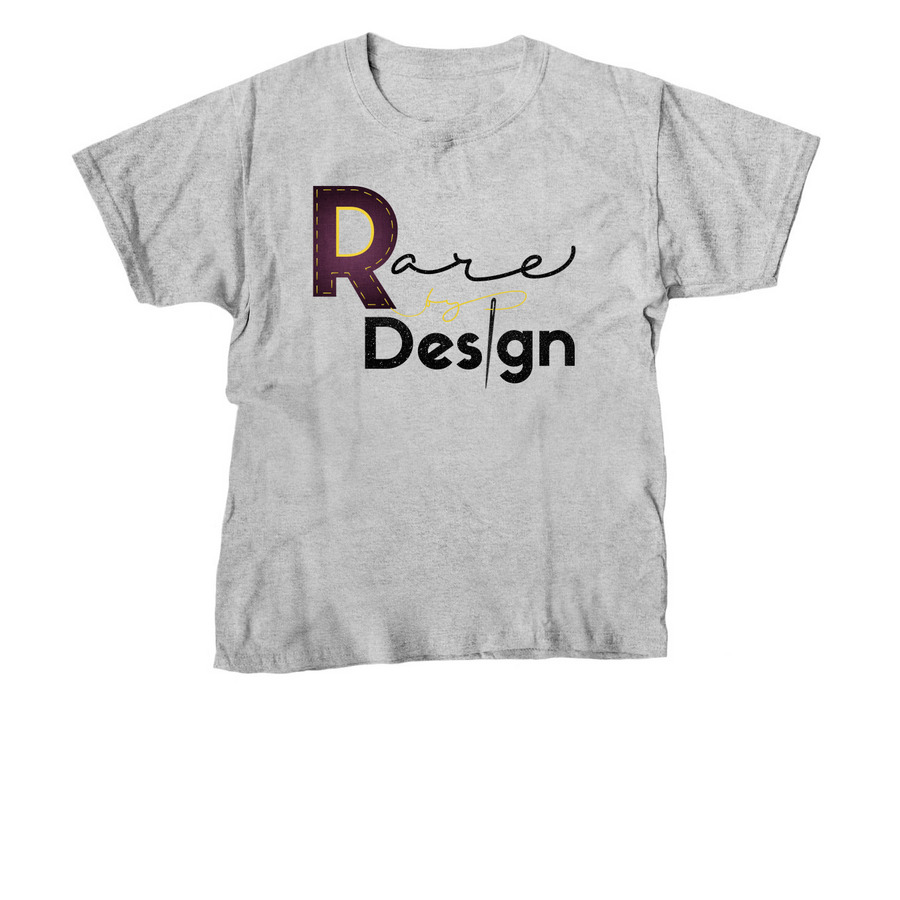 Rare by Design Official Logo Youth&nbsp;, a Sport Grey Youth Unisex Tee
