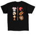 2026 Baseball Shirt, a Black Classic Unisex Tee (back-view)