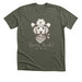 Cowboy Doodle Tee, a Heather Military Green Premium Unisex Tee