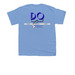 Do Good T Shirt, a Carolina Blue Youth Unisex Tee (back-view)