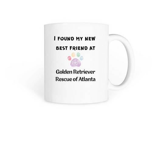 New Best Friend Mug, a White Coffee Mug