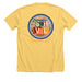 San Antonio 2, a Heather Yellow Gold Premium Unisex Tee (back-view)