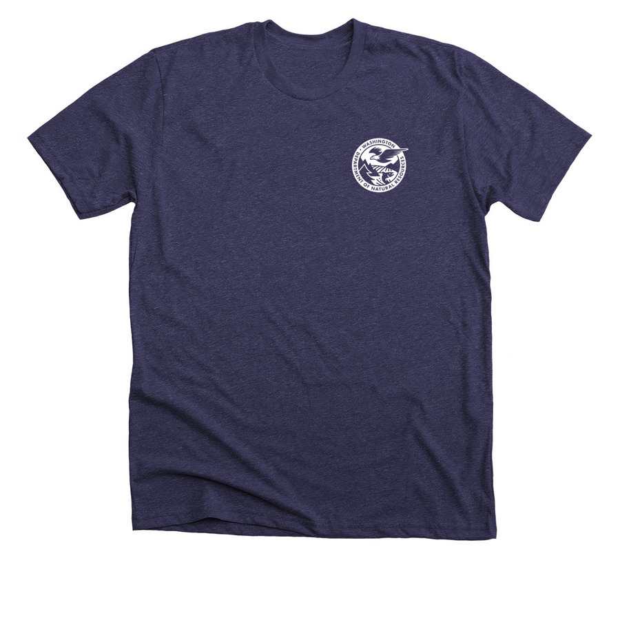 DNR Celebrating Pride Year Round Fundraiser, a Heather Lapis Premium Unisex Tee
