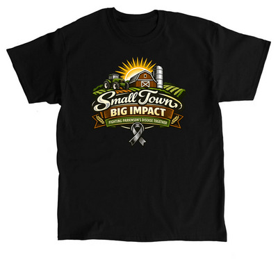 Farm Strong, a Black Classic Unisex Tee