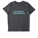 Exactly Who I'm Meant To Be, a Anthracite Stanley/Stella Unisex Crafter Tee (back-view)