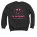 The BREW 2026/2027, a Black Crewneck Sweatshirt (back-view)