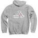 Project Second Chance Fundraiser, a Sport Grey Pullover Hoodie (back-view)
