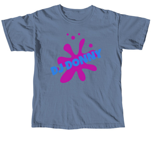 DJ DONNY RETRO SHIRT, a Blue Jean Comfort Colors Unisex Tee