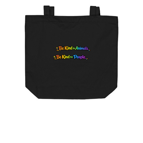MACS Pride Tote, a Black Organic Cotton Tote Bag