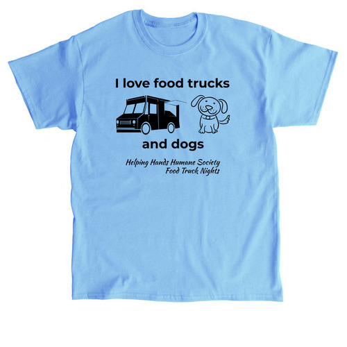 HHHS Food Truck Nights!, a Carolina Blue Classic Unisex Tee