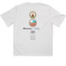 Ho?? Ke Ahi: Light The Fire&nbsp;, a White Classic Performance Tee (back-view)