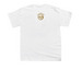 CalWild Kids 50th Bear Gear, a White Youth Unisex Tee (back-view)