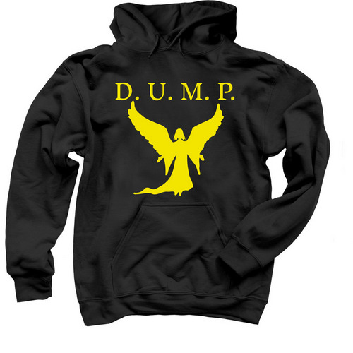 D. U. M. P. Wear, a Black Pullover Hoodie