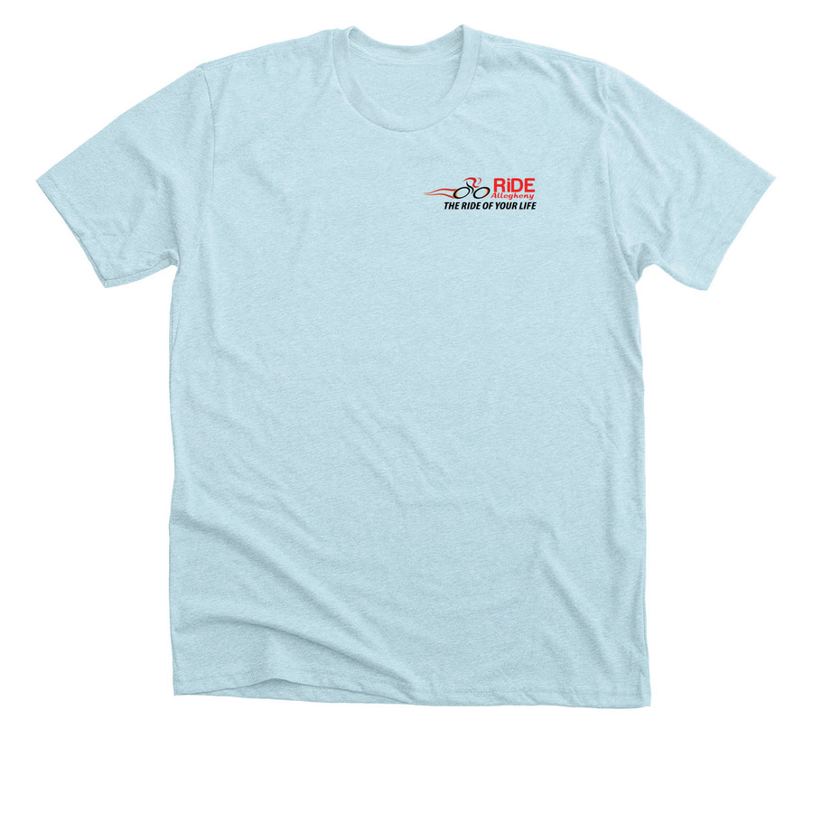Classic RA &nbsp;- Light Colors, a Heather Ice Blue Premium Unisex Tee