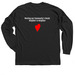 Standard Apparel - Black, a Black Classic Long Sleeve Tee (back-view)