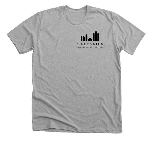 Neighborhood Services, a Athletic Heather Premium Unisex Tee
