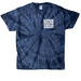 Funky Cardiac, a Navy Classic Tie Dye Tee