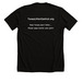 Catnip Freakout!, a Solid Black Blend Premium Unisex Tee (back-view)