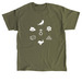 SHOW YOUR WOUND&nbsp;for Joseph Beuys., a Military Green Classic Unisex Tee