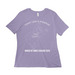 Team Mighty Miguelito, a Dark Lavender Women?s Relaxed Cotton Tee
