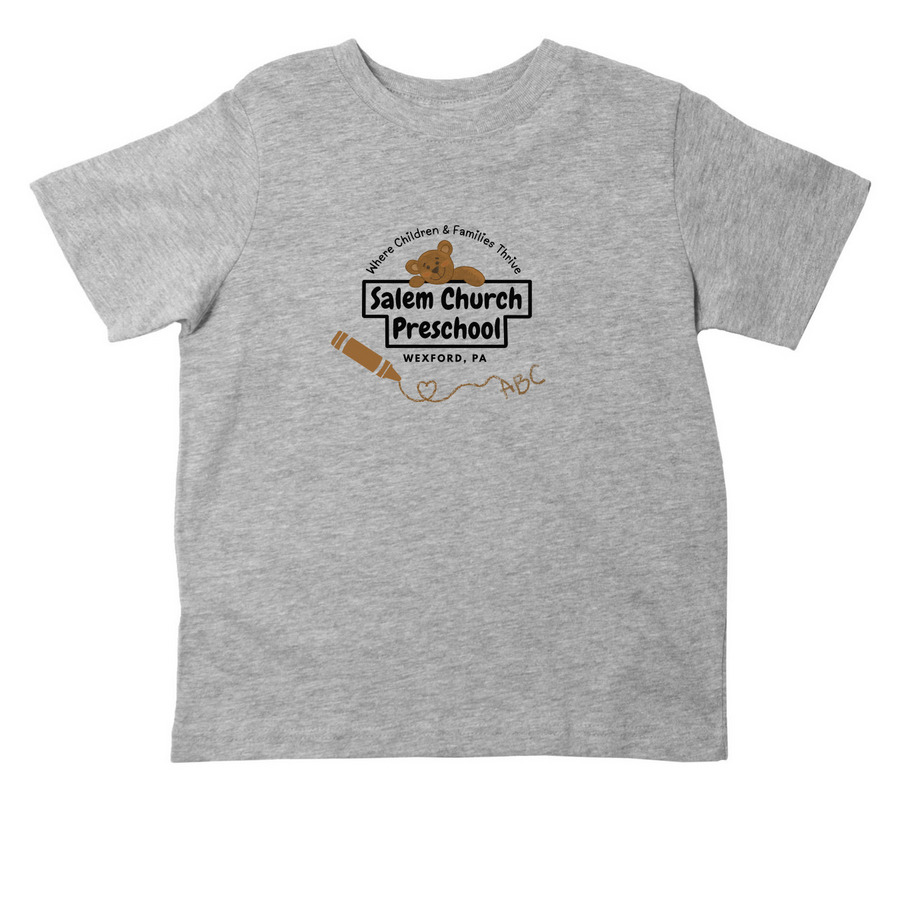 Preschool Toddler, a Heather Toddler Tee