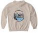 Color Keep Alaska Wild Hoodies, a Sand Gildan Softstyle Pullover Hoodie (back-view)