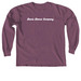 DDC Dancer Era, a Berry Comfort Colors Long Sleeve Tee
