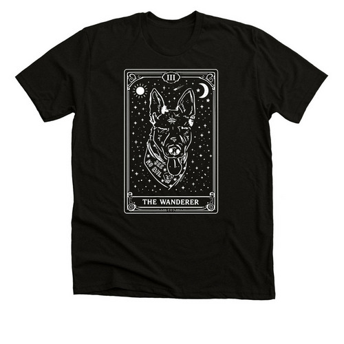 Stray Charles&nbsp;, a Black Heather Premium Unisex Tee