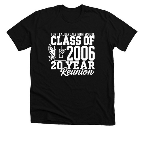 C/O 2006 Reunion Collection, a Solid Black Blend Premium Unisex Tee