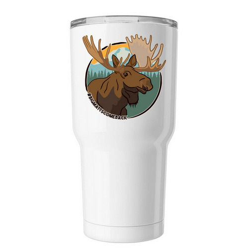 #BIGMATTSCOMEBACK, a White Insulated Tumbler