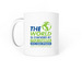 Change by Example Mug, a White Coffee Mug (back-view)