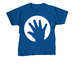 Lurie Children's Hand Shirt, a Royal Blue Youth Unisex Tee