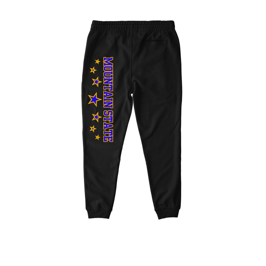 Joggers to help you rise to the occasion.&nbsp;, a Black Stanley/Stella Unisex Flyer Jogger (back-view)