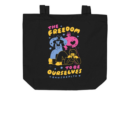 Tote Bags - PYB, a Black Organic Cotton Tote Bag