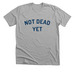 NOT DEAD YET ?90s PE uniform?, a Athletic Heather Premium Unisex Tee