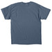 Church Outline - White, a Indigo Blue Classic Unisex Tee (back-view)