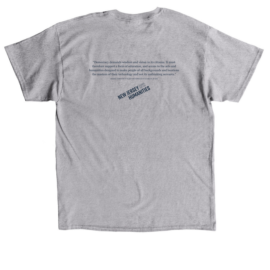 NJCH Jersey Shore, a Sport Grey Classic Unisex Tee (back-view)