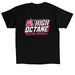 Raising money for our cancer Heros, a Black Classic Unisex Tee (back-view)