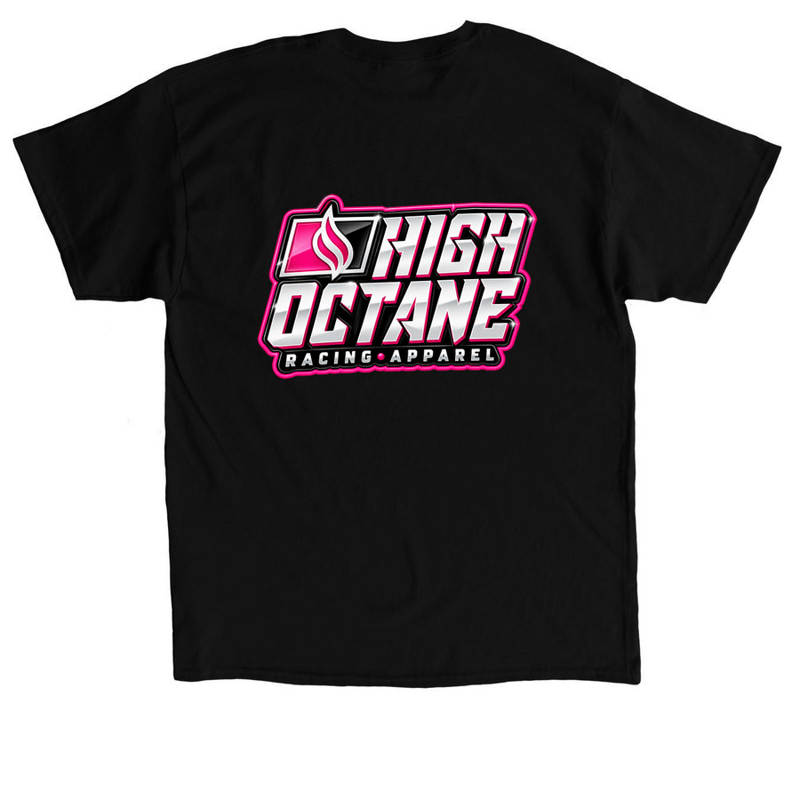 Raising money for our cancer Heros, a Black Classic Unisex Tee (back-view)