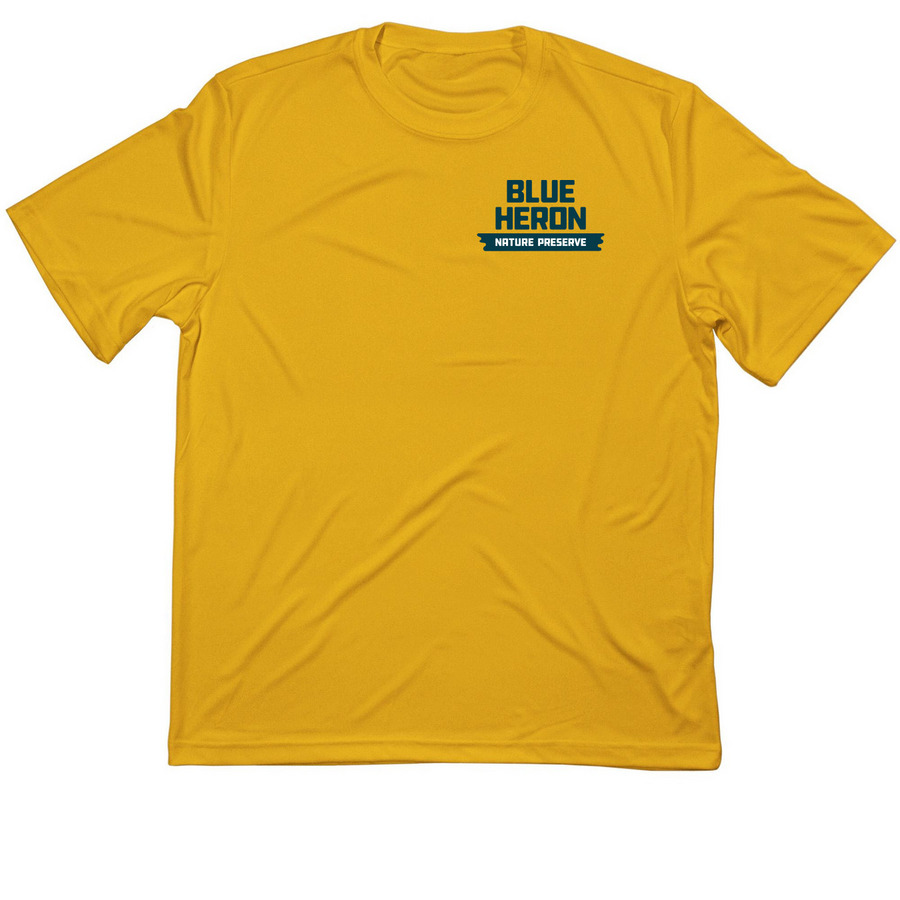 Blue Heron Nature Preserve (Sun Gold), a Gold Classic Performance Tee