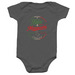 Falco & Maraccini ? Onesie ??, a Charcoal Infant Onesie