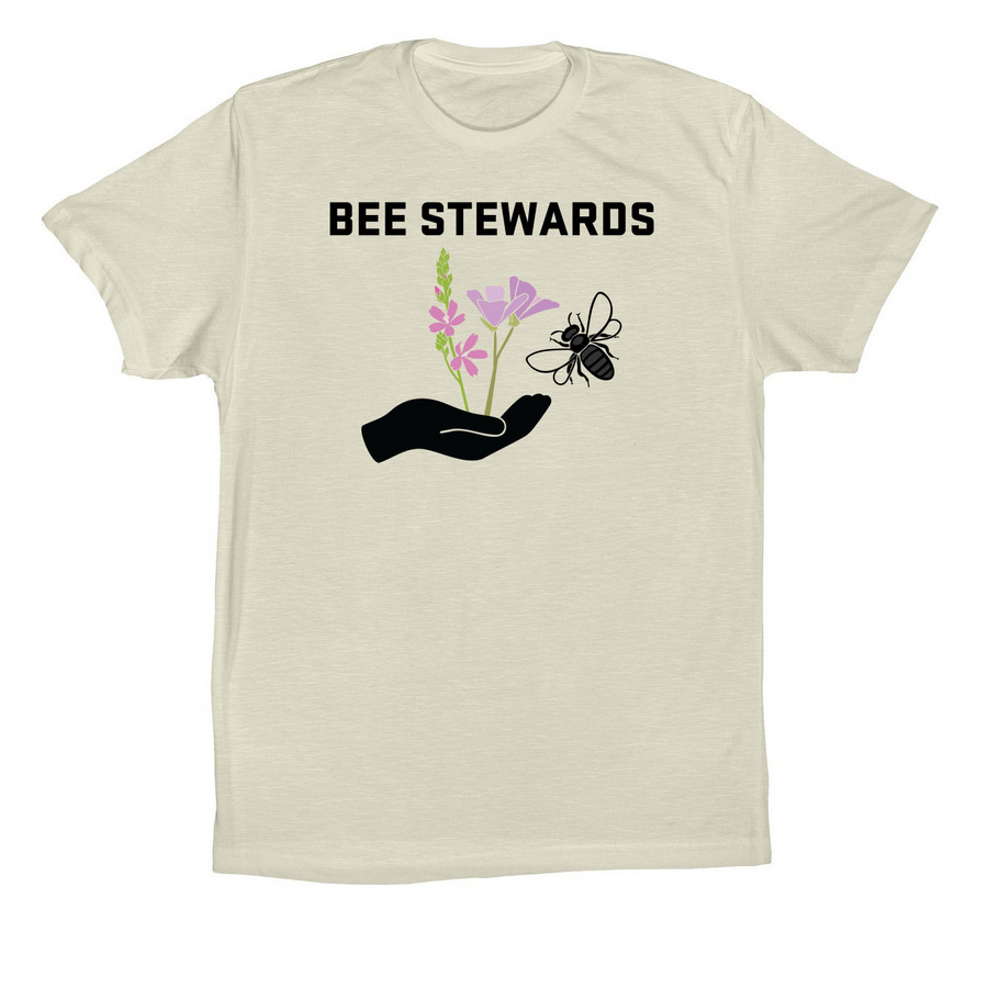 Bee Stewards, a Natural Premium Cotton Tee