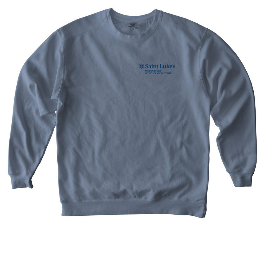 Stroke BE FAST Tee, a Blue Jean Comfort Colors Crewneck Sweatshirt