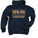 Leadership Has No Gender, a Navy Pullover Hoodie